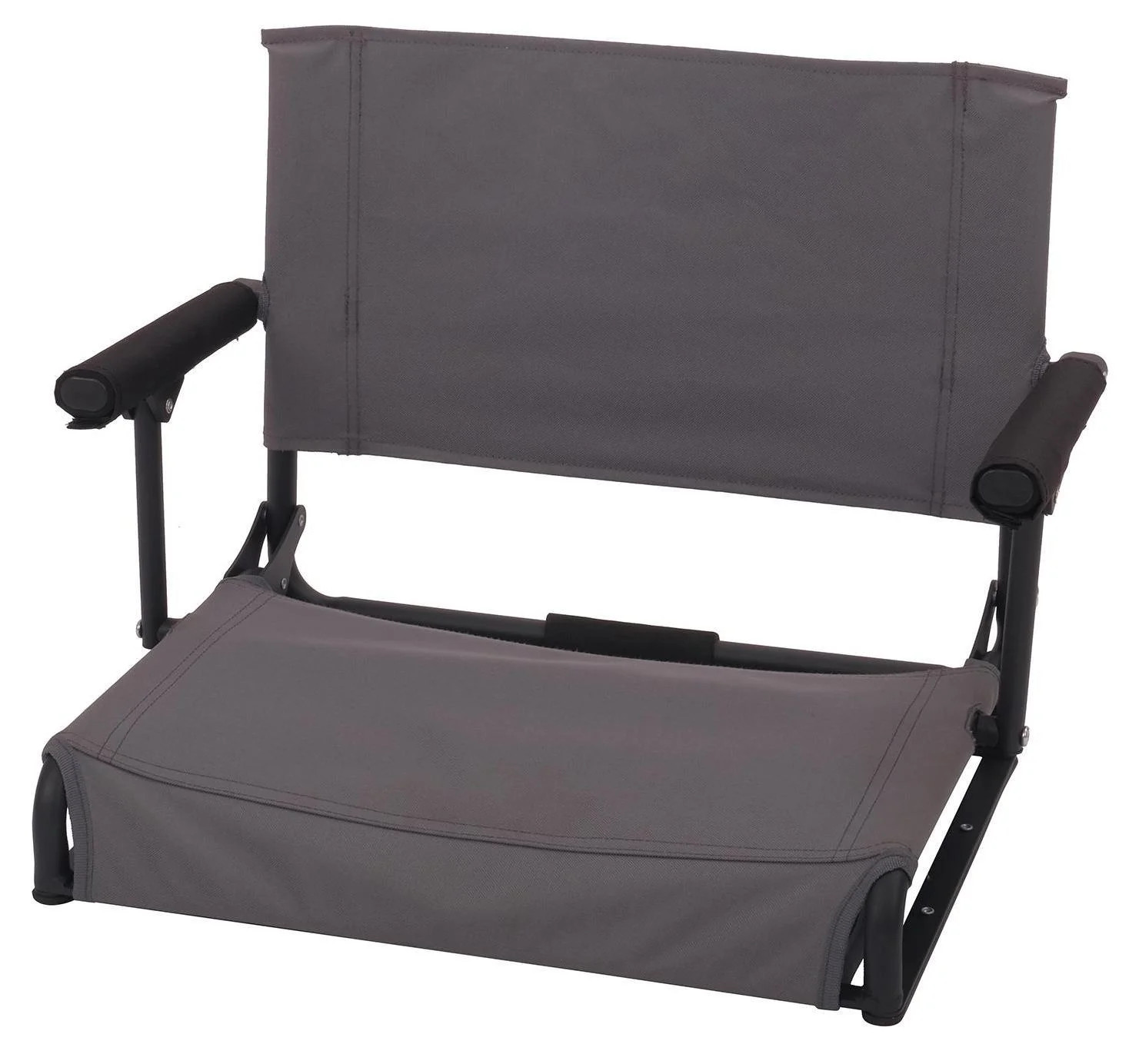Ozark Trail Hard Arm Stadium Seat, Gray | Walmart (US)