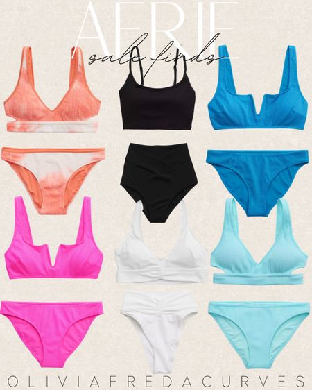 Aerie Sale Finds - Aerie swim - swimsuits on sale - two piece swimsuits on sale 

#LTKSeasonal #LTKswim #LTKsalealert