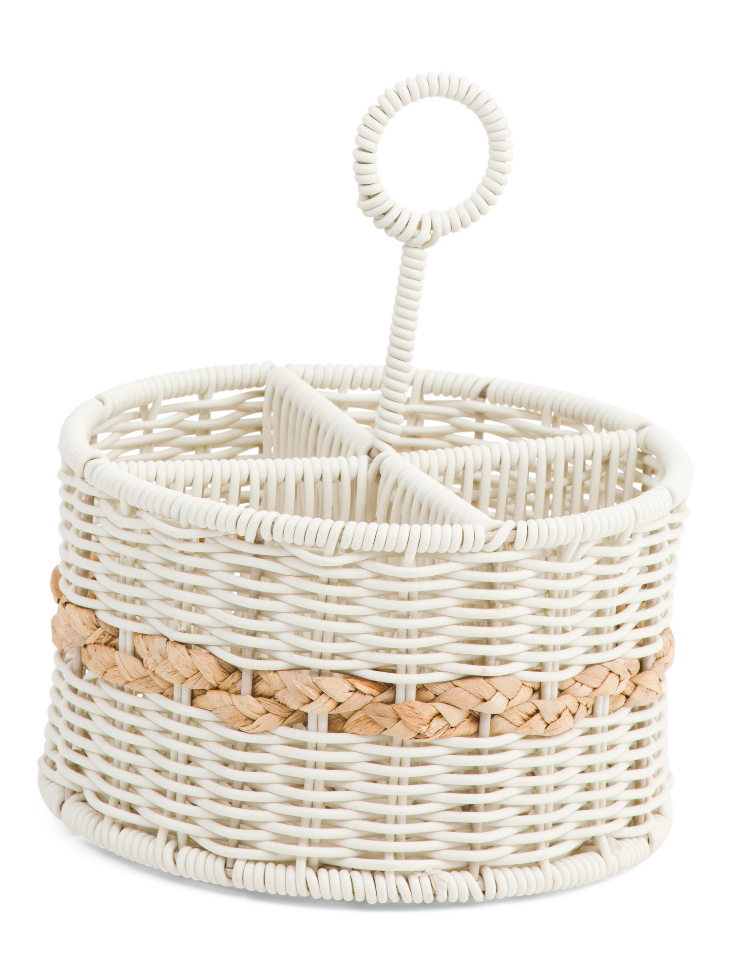 Resin 4 Section Round Caddy | TJ Maxx