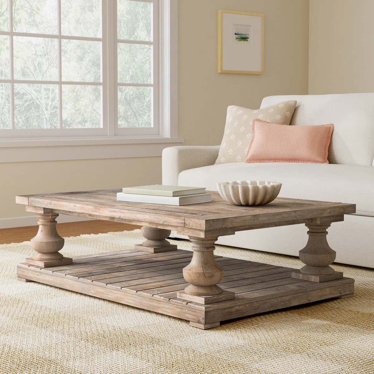 McKew Solid Wood Coffee Table | Wayfair North America