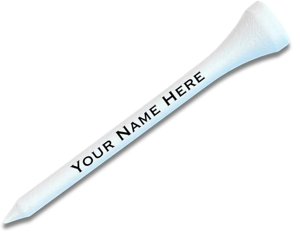 Personalized Golf Tees - Custom Golf Tees - Choose Font and Color - Golf Tee Gift Set - Choose fr... | Amazon (US)