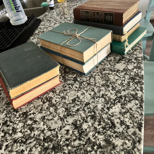 Vintage Books Mixed Lot of 8 Decorative Customizable by Colors Book Decor Aesthetic Bookshelf Lib... | Etsy (US)