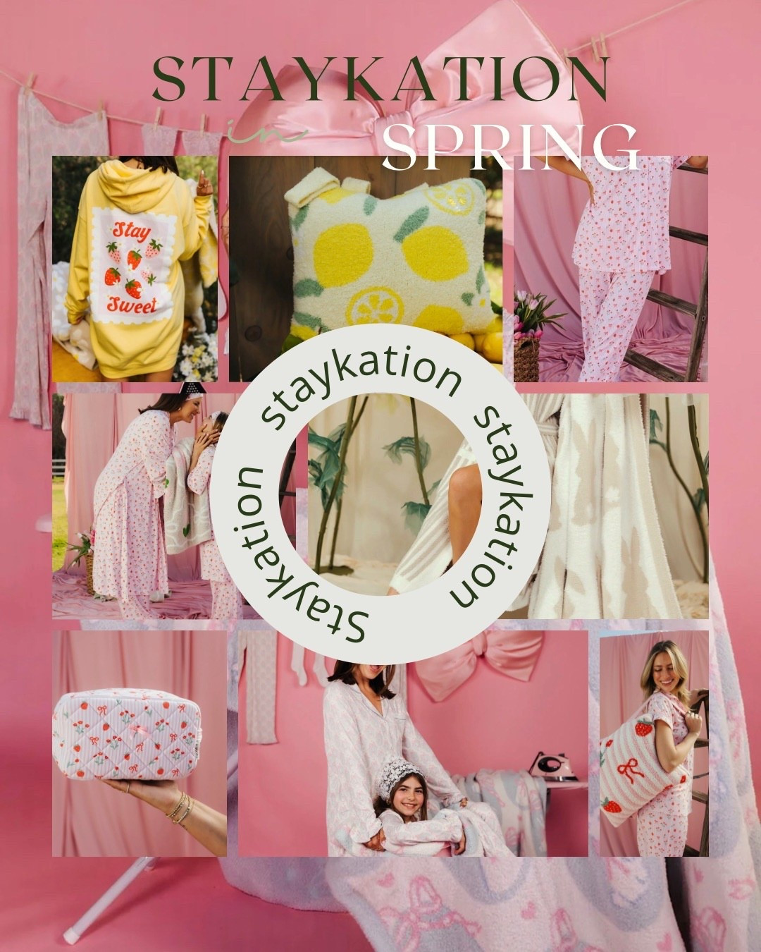 The cutest spring launch for all your cozies! #springpajamas #easterbasket #spring

#LTKmorningroutine #LTKselfcare #LTKgrwm