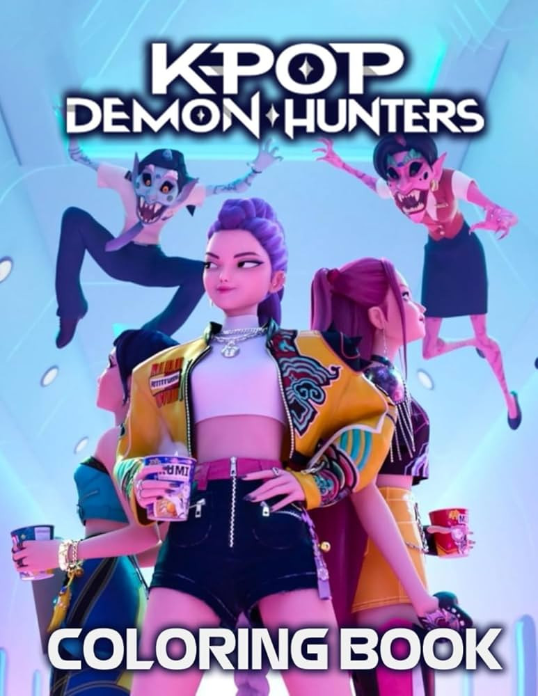 K-pop Coloring Book: Jumbo Kpop Coloring Pages with 50+ Fantasy Adventures – Designed for Kids,... | Amazon (US)