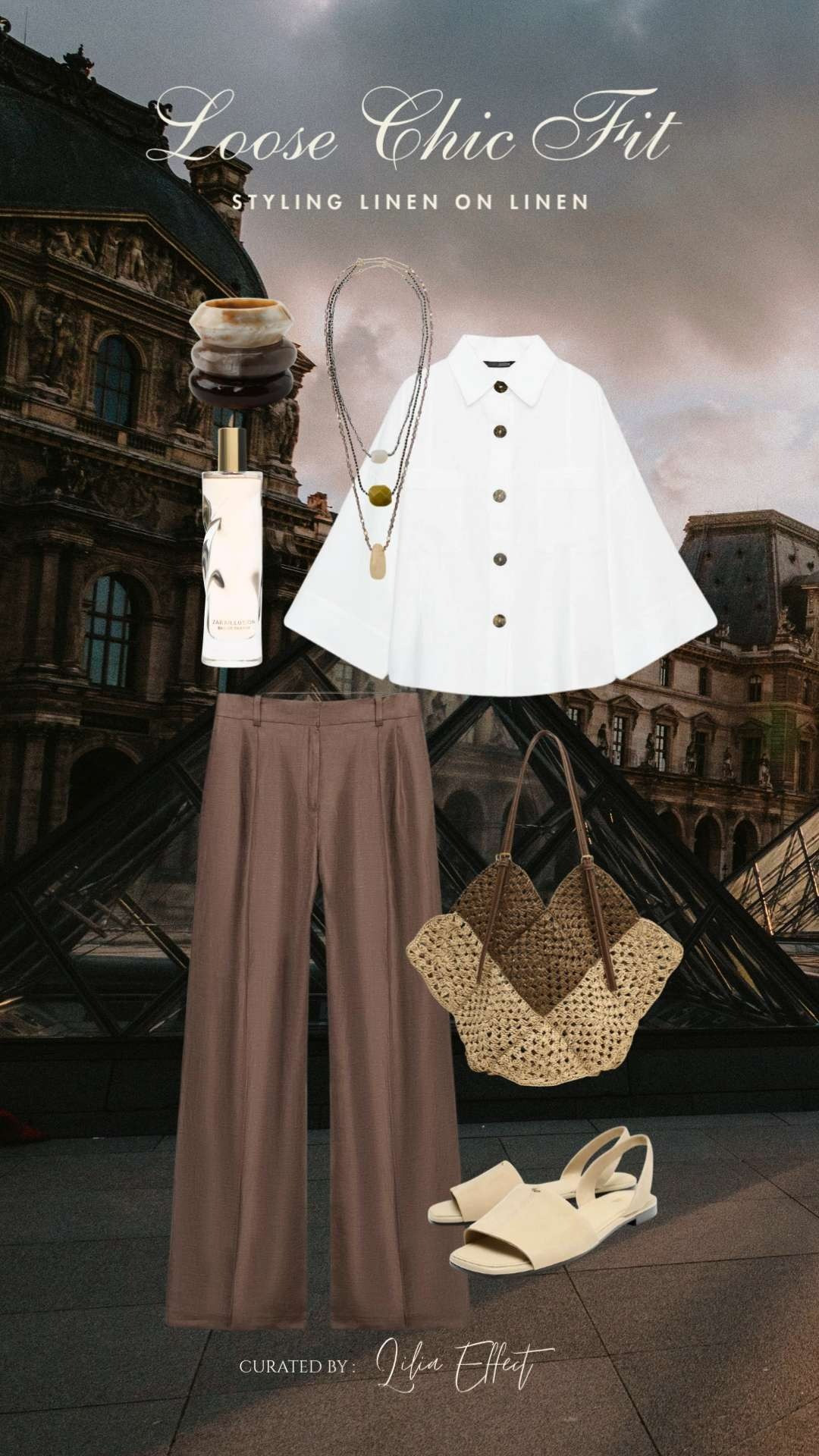 Loose chic fit — styling linen on linen 🤍 Breathable layers, relaxed silhouettes, and effortless pieces that feel light, elevated, and perfect for warm days. 🌿✨
 

 #LTKgrwm #LTKootd