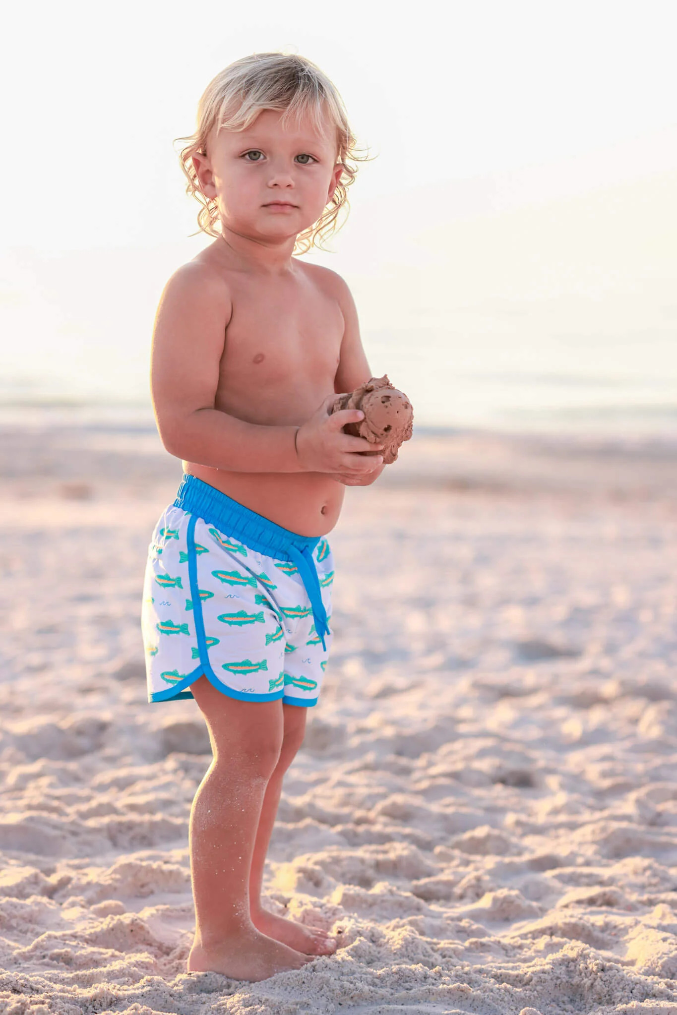 Boy's Swim Trunks | Tiny Trout | Caden Lane