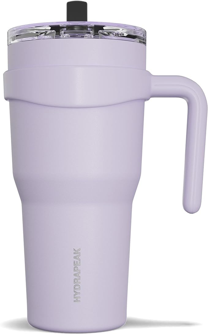 Hydrapeak Roadster 40oz Insulated Tumblers with 2-in-1 Straw and Sip Lid with Handle, Leak Proof ... | Amazon (US)