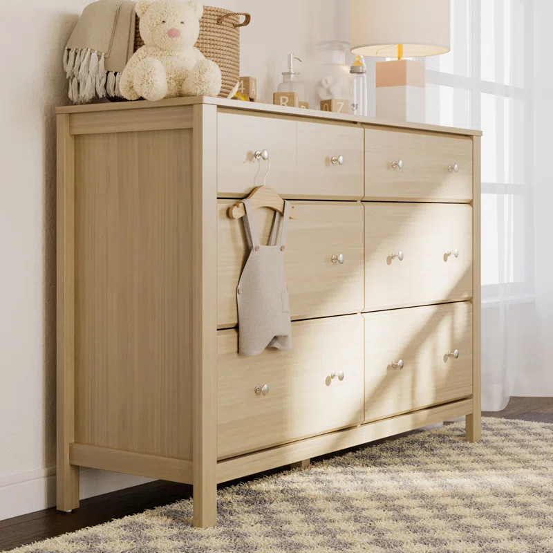 Horizon 6 Drawer Double Dresser | Wayfair North America