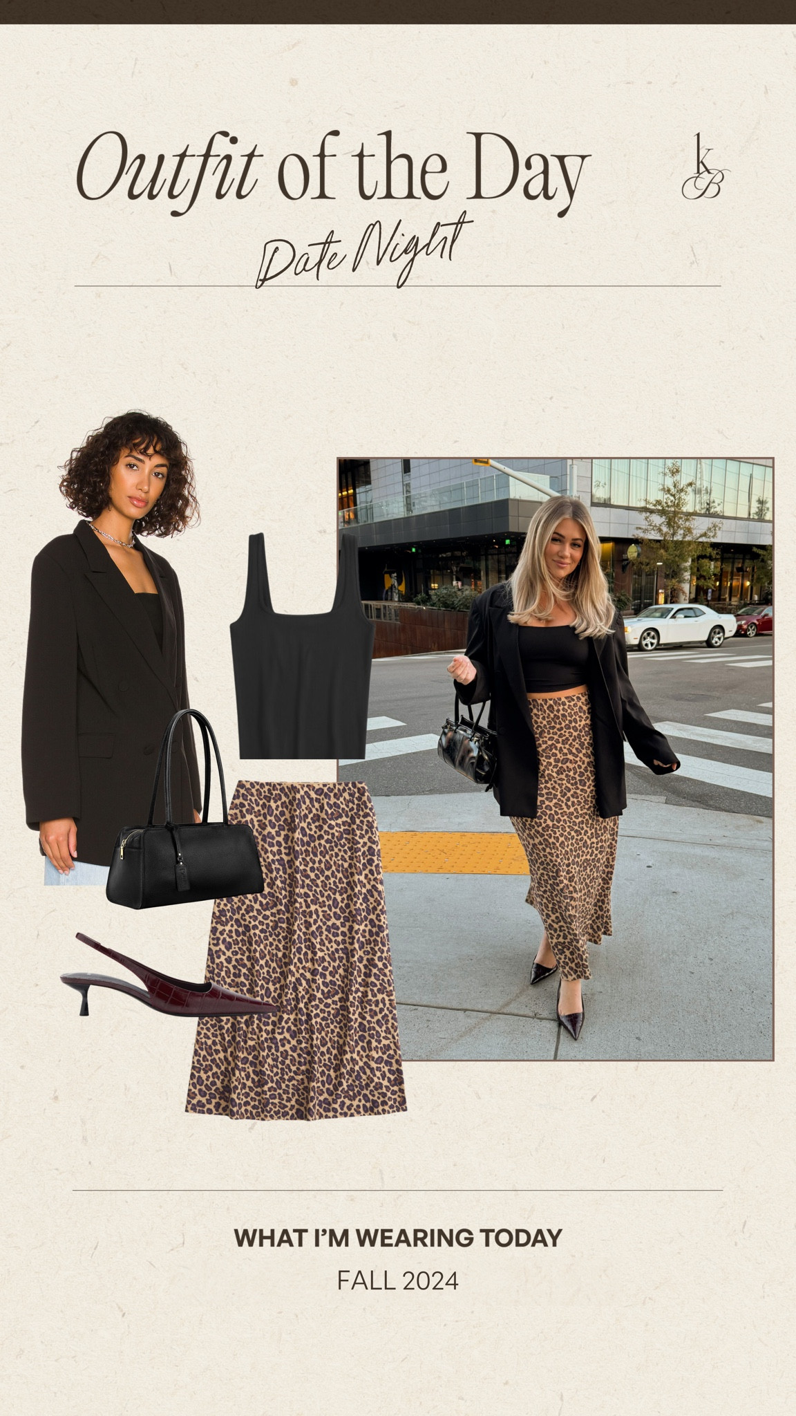 Outfit of the night for a night out🤎 #leopard #datenight 

#LTKMidsize #LTKParties #LTKSaleAlert