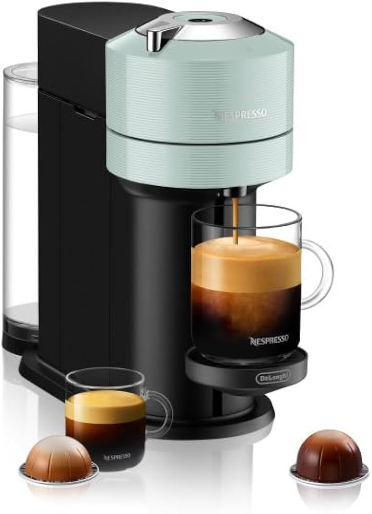 Nespresso Vertuo Next Coffee and Espresso Maker by DeLonghi, Jade | Amazon (US)