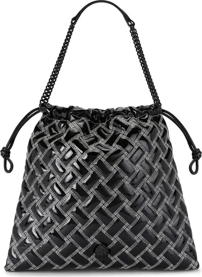 Kurt Geiger London Kensington Drawstring Quilted Leather Shoulder Bag | Nordstromrack | Nordstrom Rack