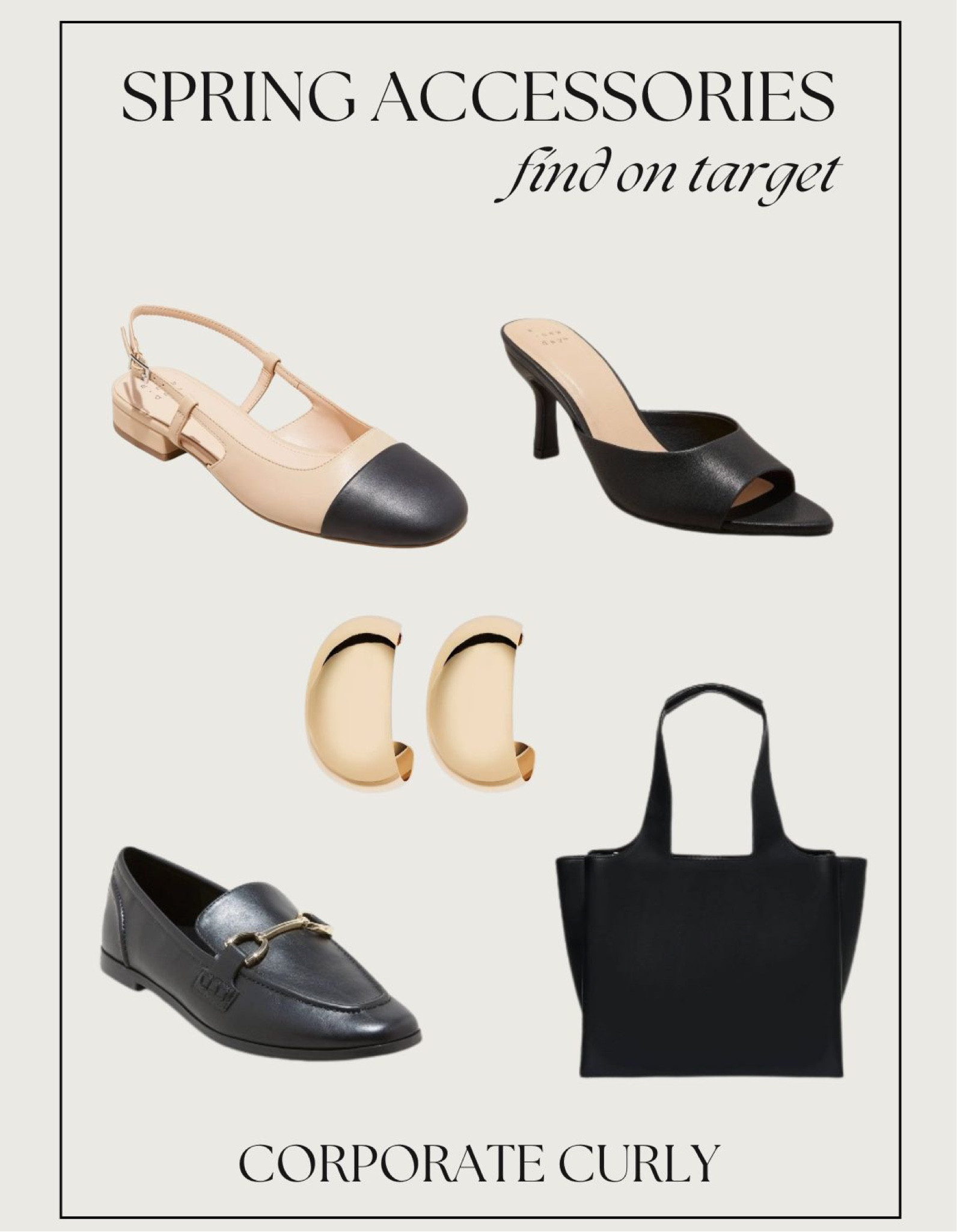 Spring workwear accessories find on target 

#LTKstyletip

#LTKfindsunder50 #LTKshoecrush #LTKitbag