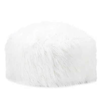 Mayle Fuzzy Pouf Mercer41 | Wayfair North America
