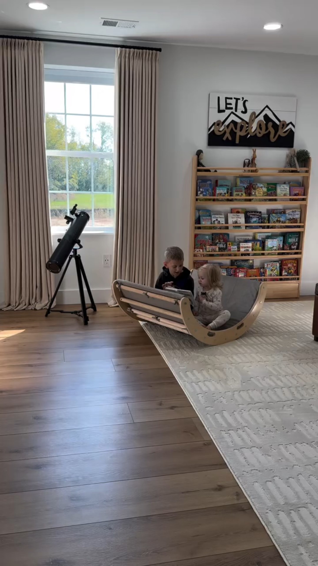 Cherishing slow mornings with my little ones as fall settles in. I refreshed this room with a new rug, and now it feels perfectly cozy for the season 🍂

Comment RUG for a direct link to my carpet🤎

Use code HAPPY8 for 20% off rugs sitewide now through 10/26 in celebration of Revival’s 8th birthday!
.
.
.
#homerefresh #cozyhomevibes #boysroom #kidsbedroomdecor #modernfarmhousestyle #neutralhomedecor #newrug #familymoments #barndominium #homedecorinspo #falldecorideas #homedesign #interiordetails #cozycorners #home #momlifemoments #homestylegoals #decorwithheart