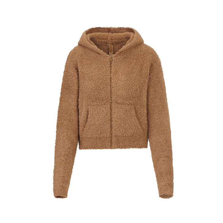 COZY KNIT ZIP UP HOODIE | SKIMS (US)