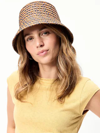 Straw Bucket Hat for Women | Old Navy (US)