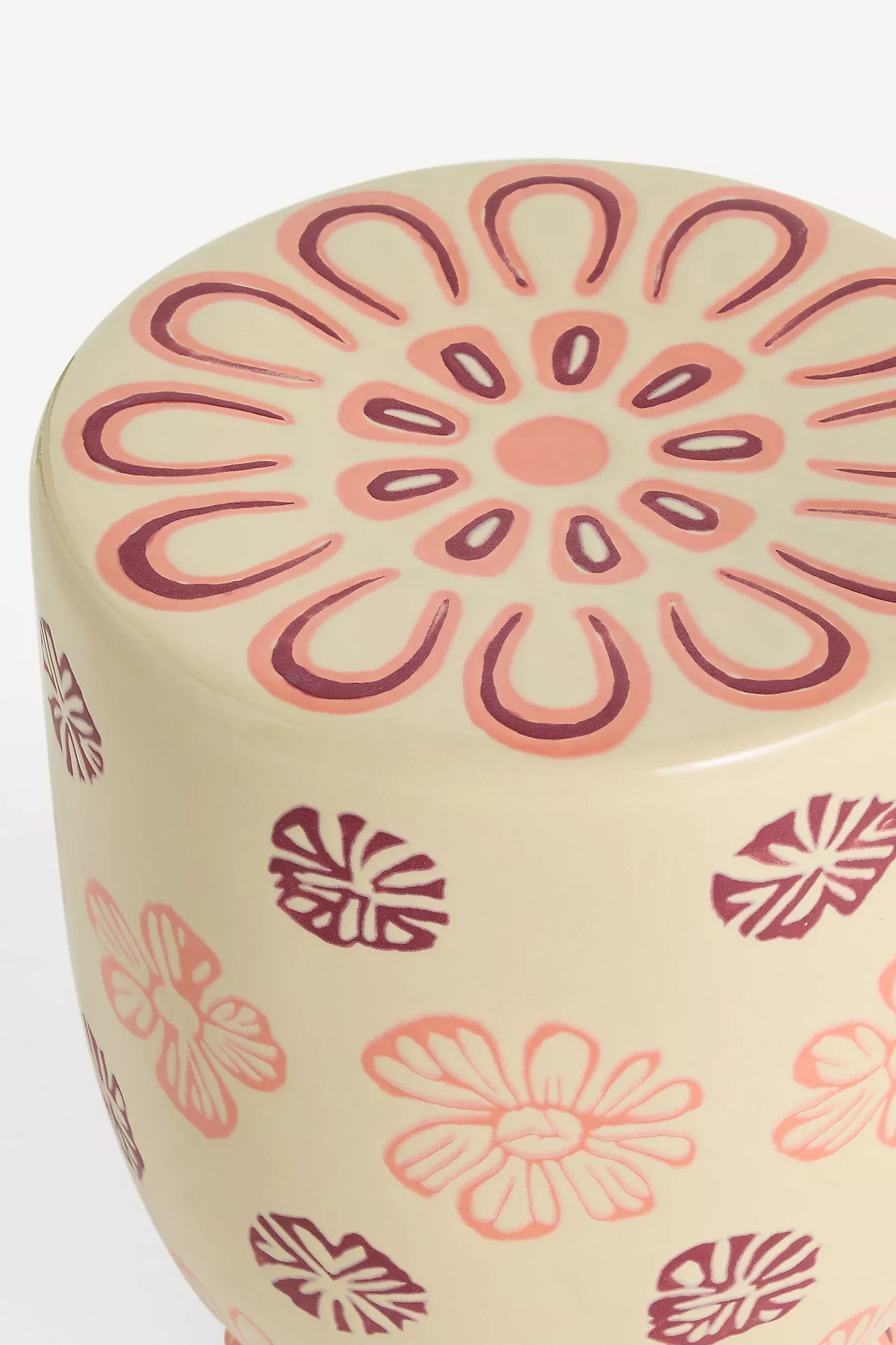 Sundaze Ceramic Side Table | Anthropologie (US)