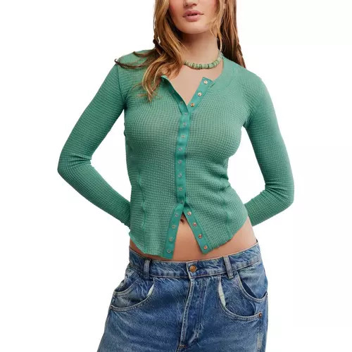 Women's Free People Going Places Scoop Neck Cardigan | Scheels Sports