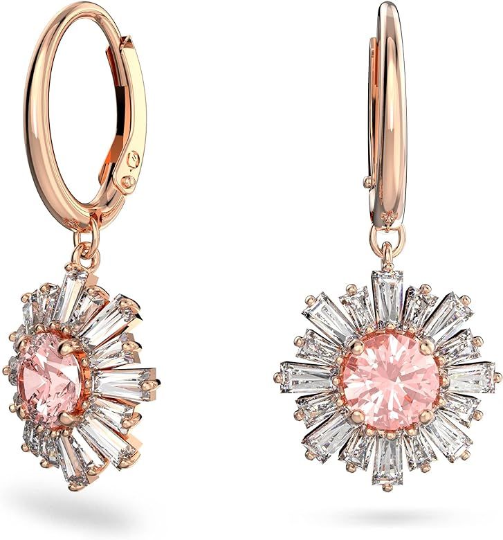 Swarovski Sunshine Jewelry Collection, Pink Crystals, Rose Gold Tone Finish | Amazon (US)