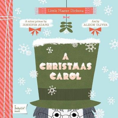 A Christmas Carol - (BabyLit Books) by  Jennifer Adams (Board_book) | Target