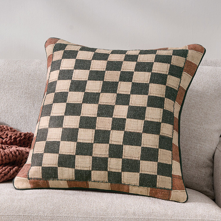 Ravienna Woven Pillow - Grandin Road | Grandin Road
