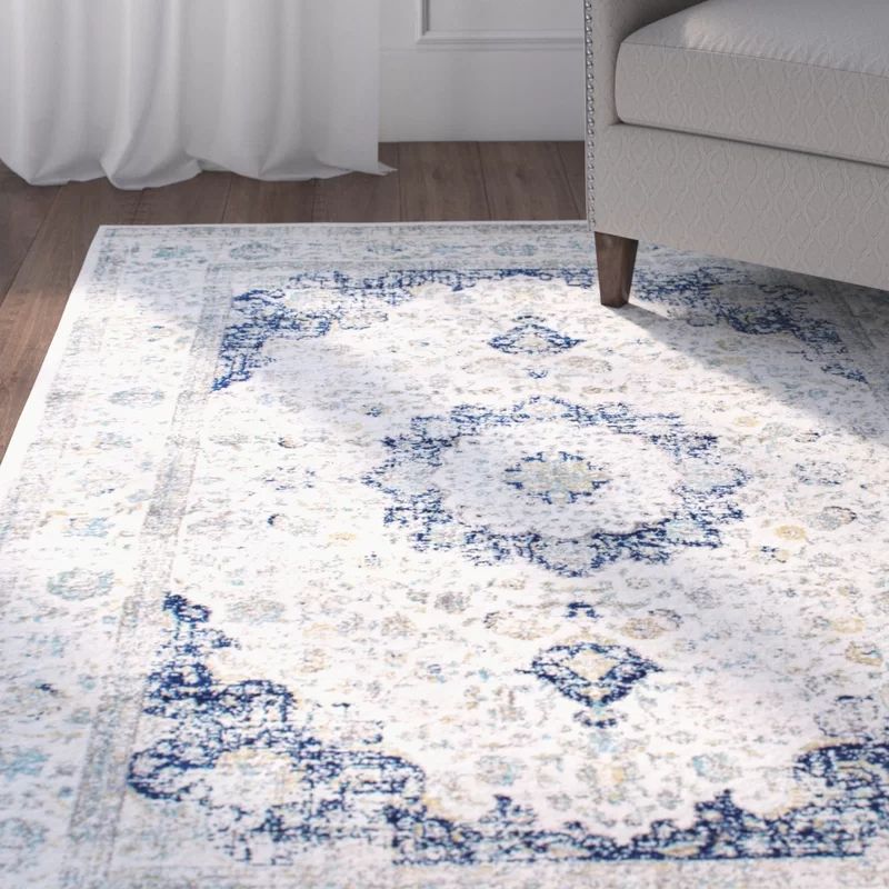 Doylestown Blue Area Rug | Wayfair North America