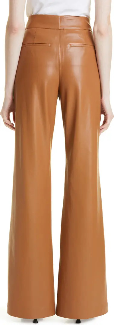 Dylan High Waist Faux Leather Wide Leg Pants | Nordstrom