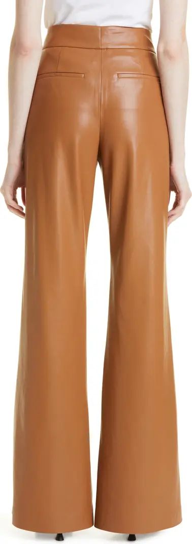 Dylan High Waist Faux Leather Wide Leg Pants | Nordstrom