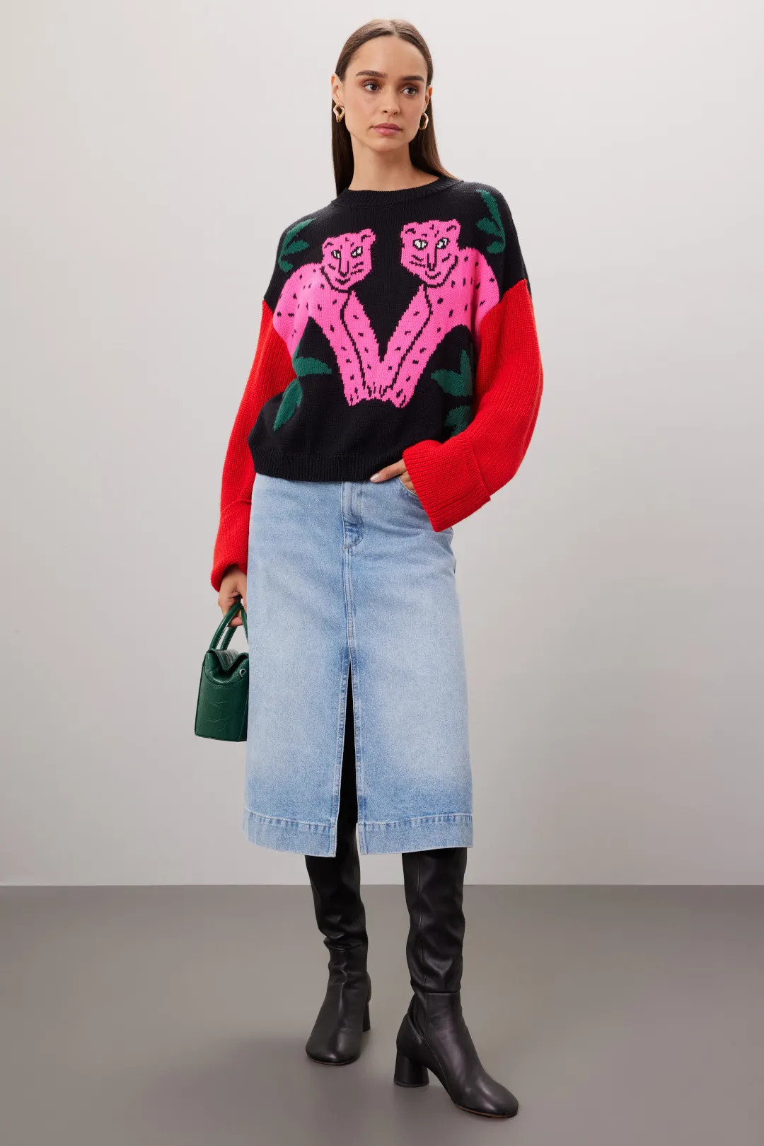 Effortless Jacquard Sweater | Rent the Runway