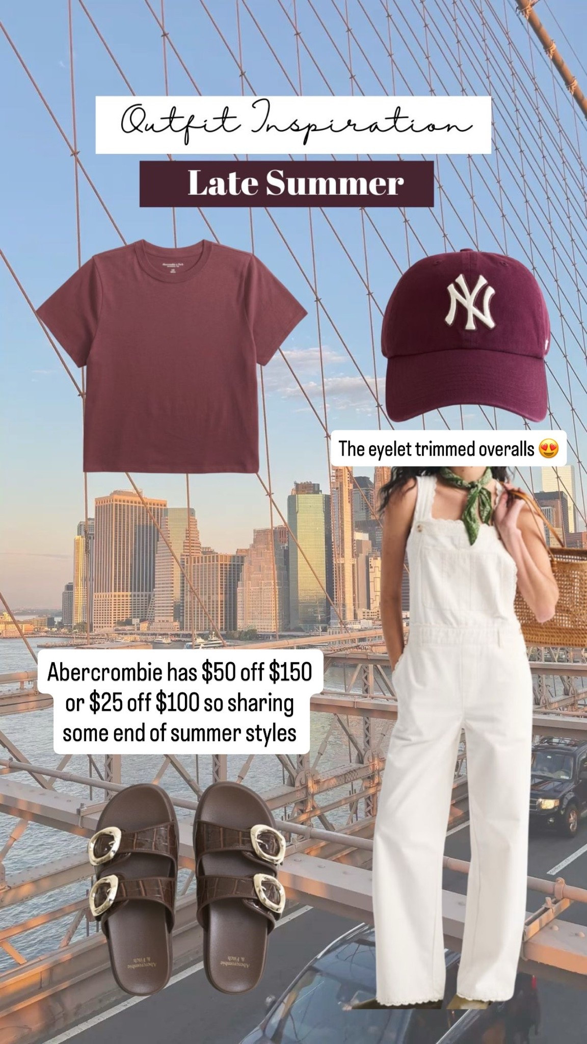 Abercrombie on sale outfit. Cute overalls for and of summer

#LTKSeasonal