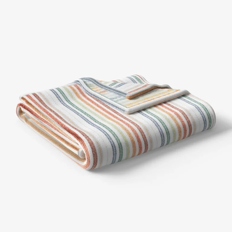 Mainstays Kids Cozy Plush Throw, Vintage Stripe, 50" x 60" | Walmart (US)