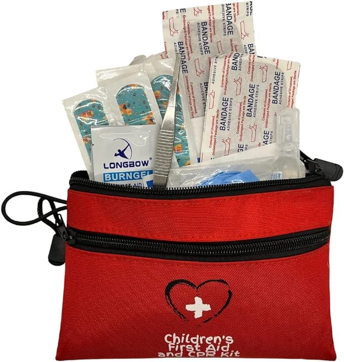 Small, Mini First Aid and CPR Kit. Large Variety of Bandages in Different Sizes to fit a Range of... | Amazon (US)