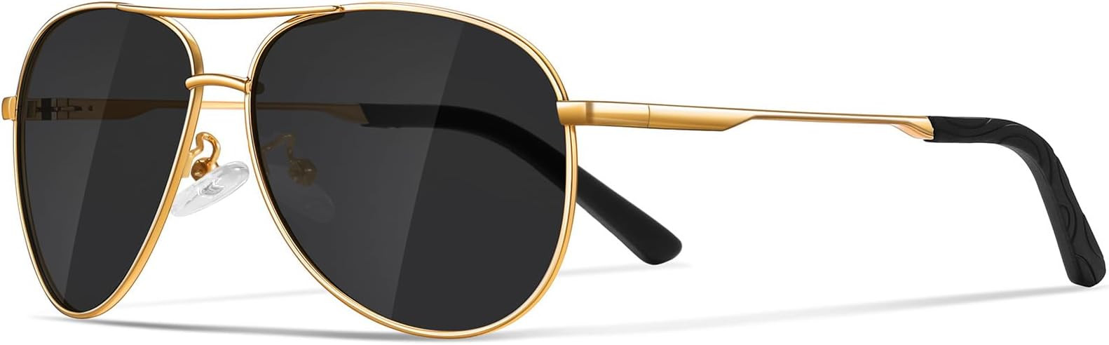 Sunglasses Men Polarized Aviator Sunglasses for Men Women Fishing Driving Sun glasses Metal Frame... | Amazon (US)