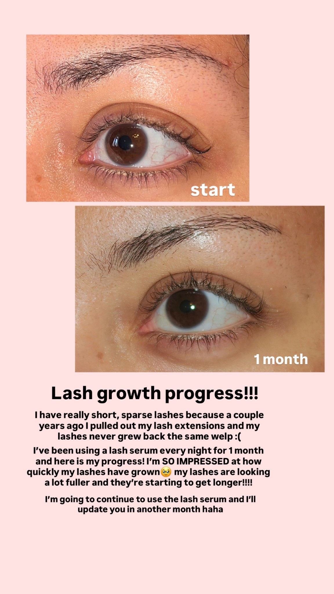 My lash growth progress!!!

#LTKbeauty #LTKuk