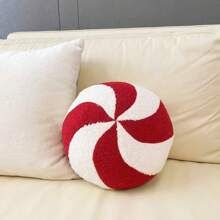 Christmas Plush Red & White Candy Ball | SHEIN