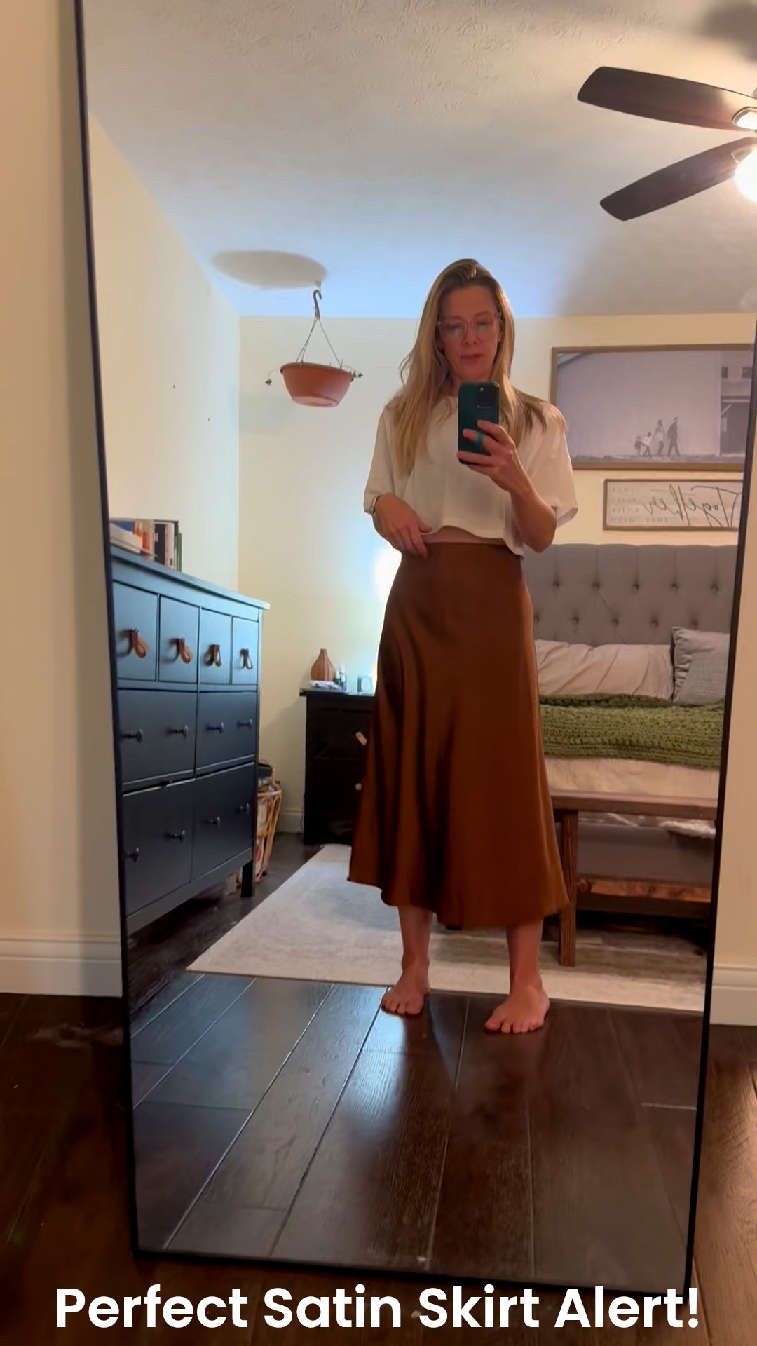 This is the perfect satin skirt and I have it in 2 colors!

#LTKOver40 #LTKFindsUnder50 #LTKPetite