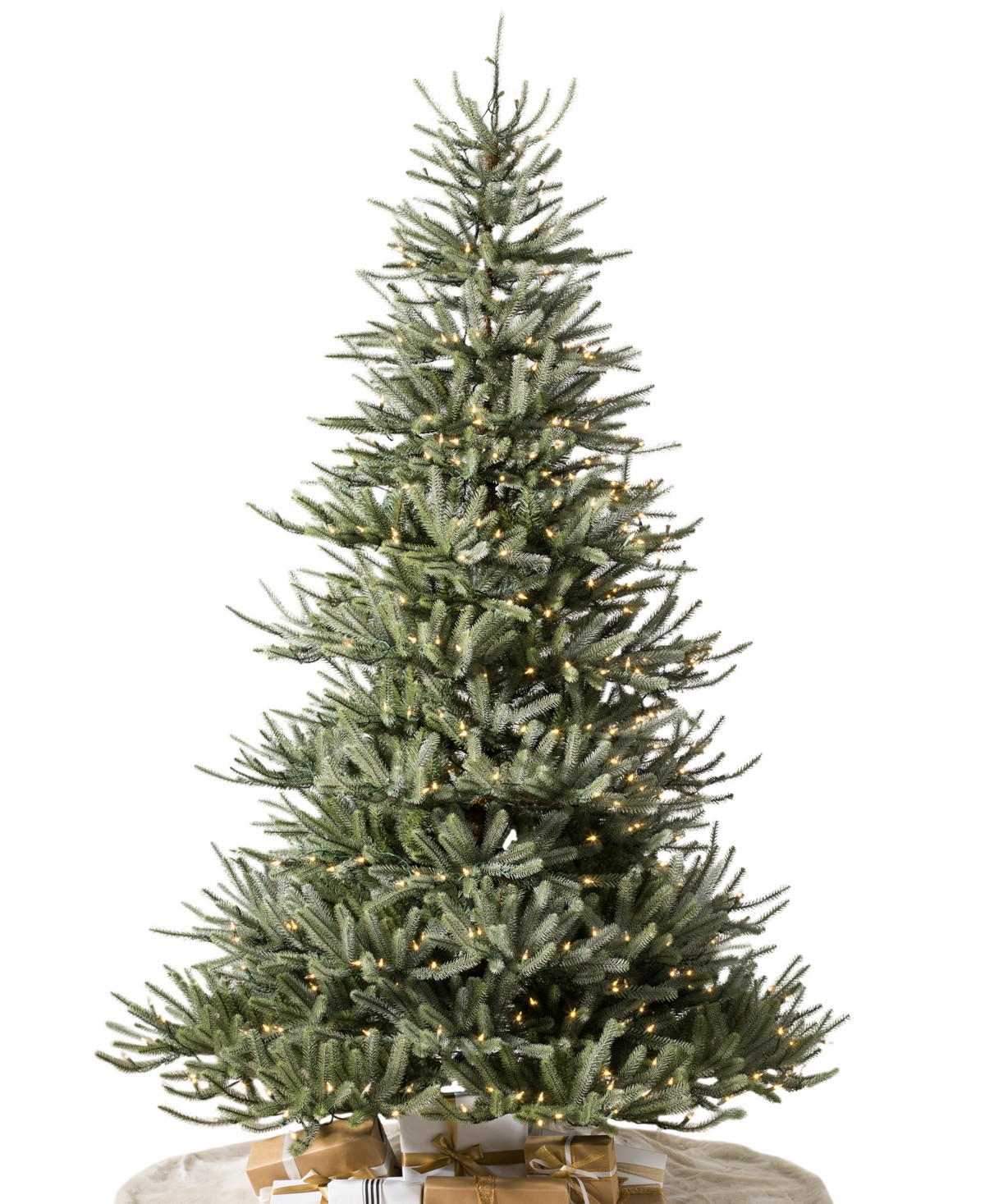 Balsam Hill 6 ft Pre-Lit Sanibel Spruce Tree - Green | Macy's