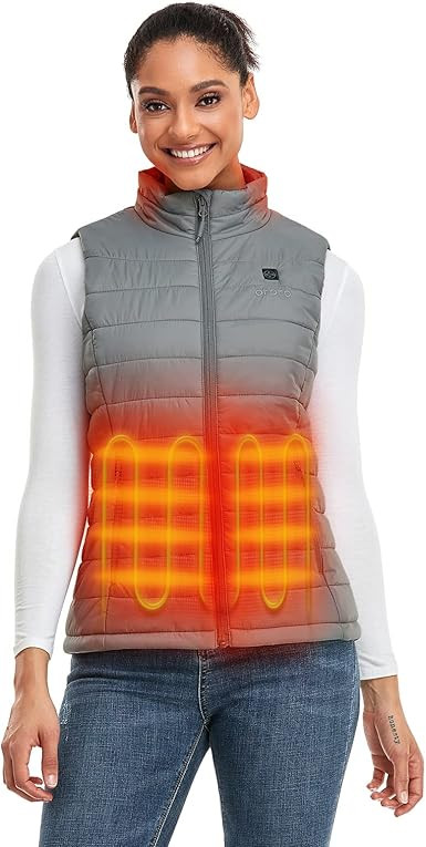 ORORO Women's Lightweight Heated Vest with Battery Pack | Amazon (US)
