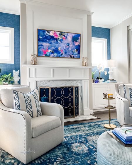Coastal Grandmillennial Living Room
Blue and Whitee

#LTKHome #LTKStyleTip #LTKSaleAlert