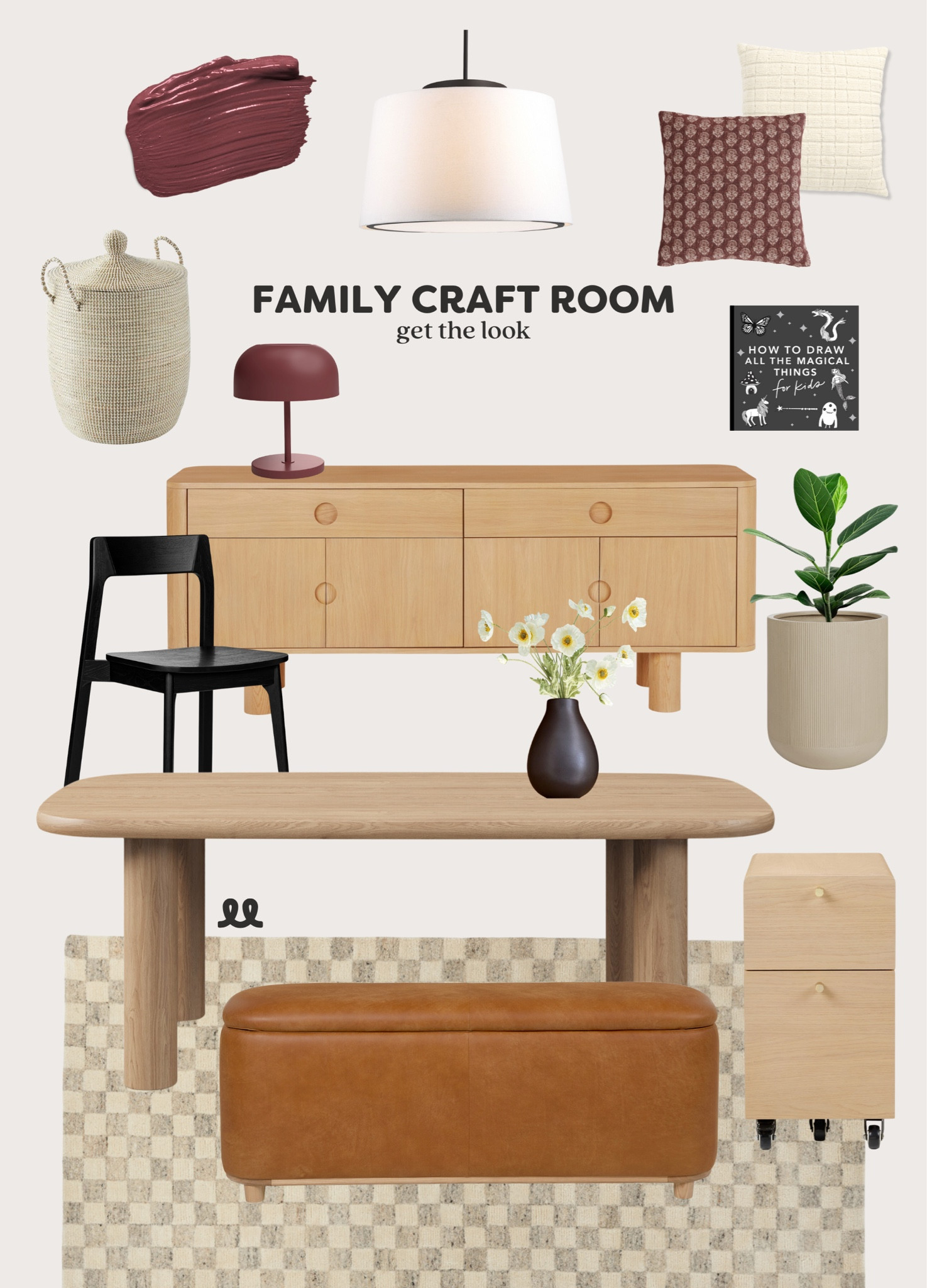 Get the look of our newly updated family craft room. Check out the rest at yellowbrickhome.com

#LTKSaleAlert #LTKHome
