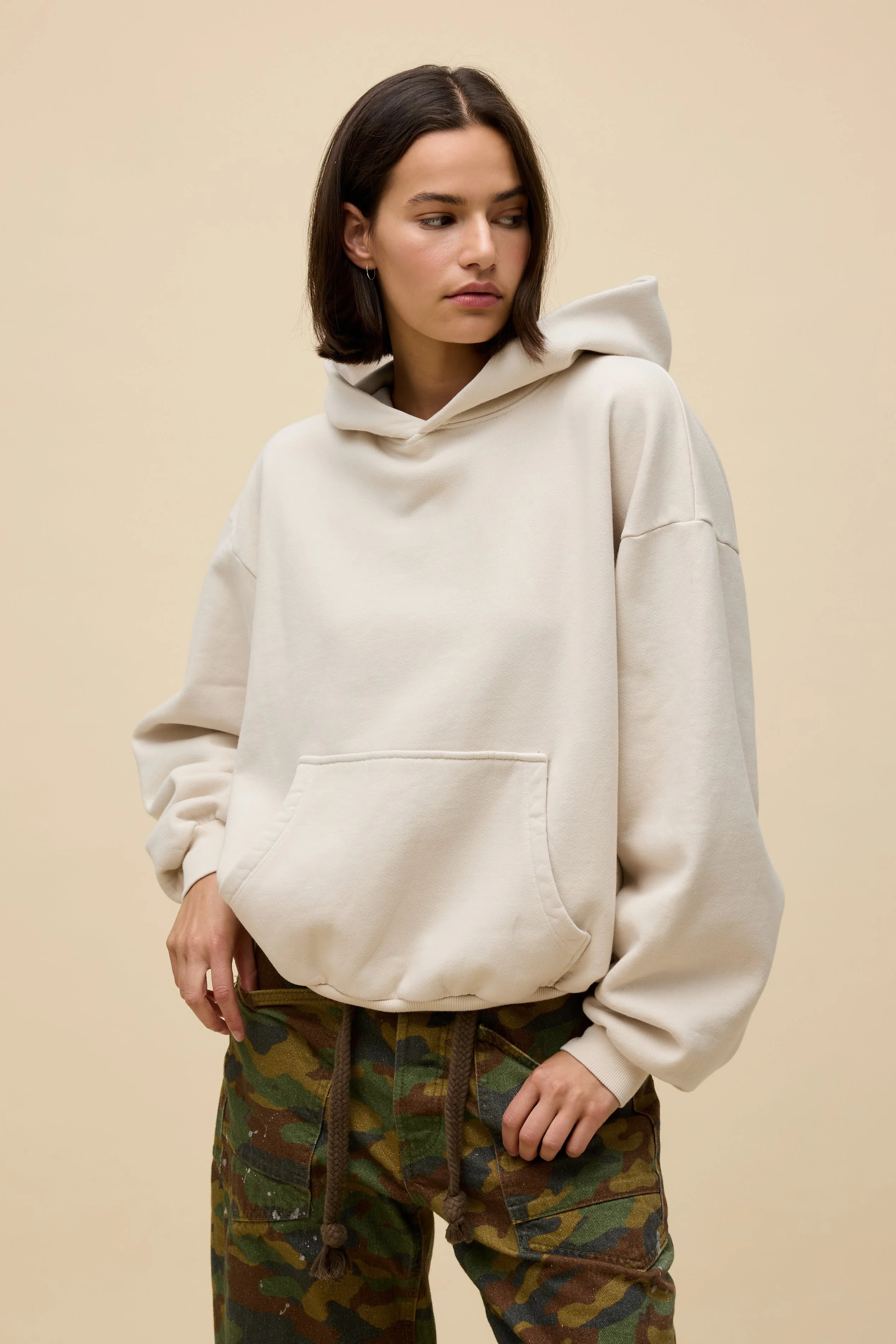 Solid Oversized Hoodie | Daydreamer