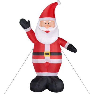 Fraser Hill Farm 12-Ft. Tall Santa Claus Inflatable | Wayfair North America