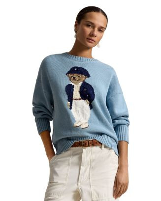 Ralph Lauren Polo Bear Oversize Cotton Sweater | Bloomingdale's Ralph Lauren | Bloomingdale's (US)