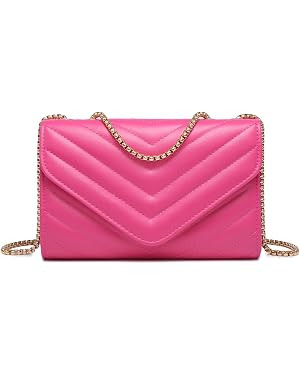 Dasein Women Small Quilted Crossbody Bags Stylish Designer Evening Bag Clutch Purses and Handbags... | Amazon (US)