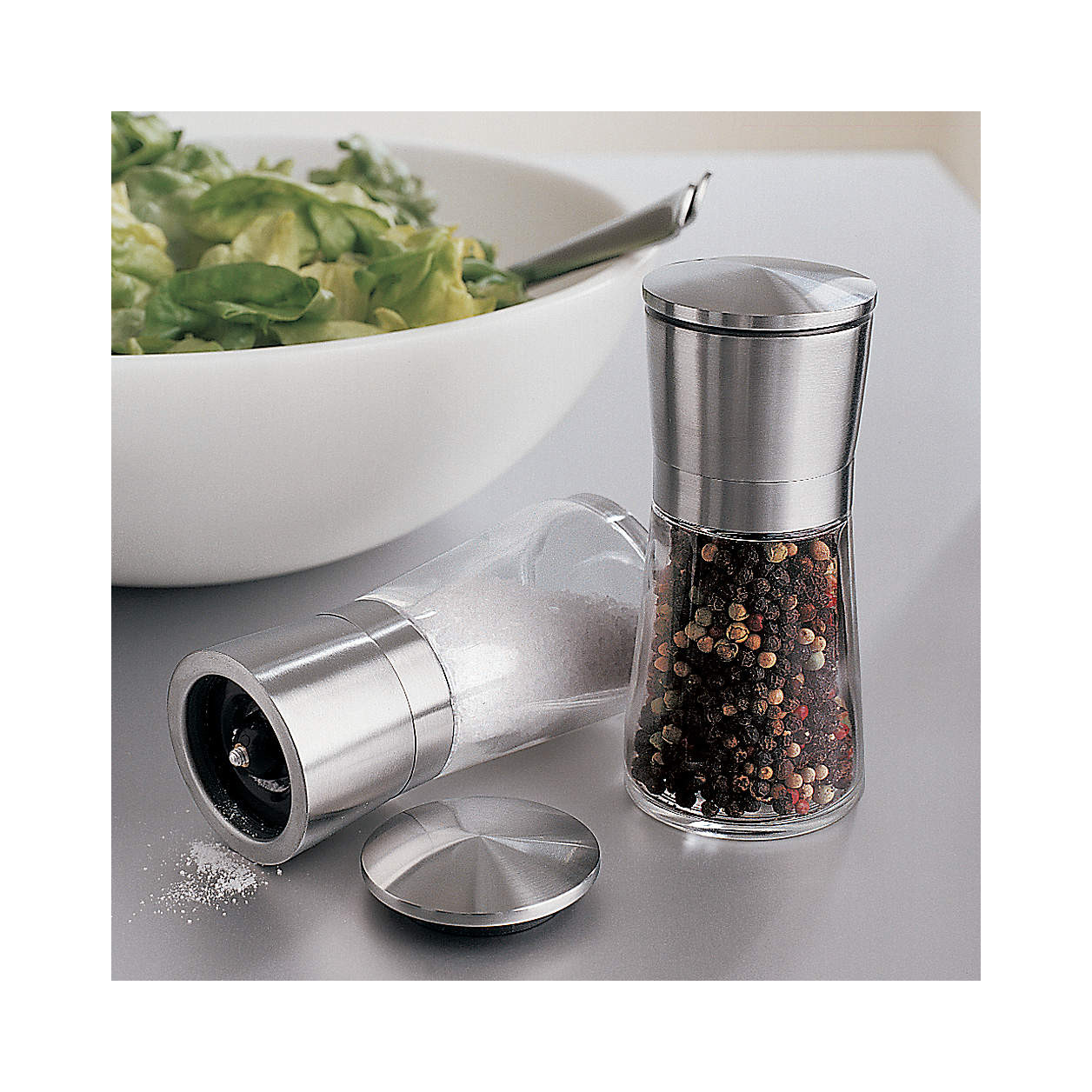 Olde Thompson Bavaria Salt Mill + Reviews | Crate & Barrel | Crate & Barrel
