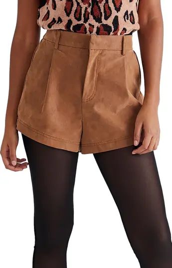 Free People Roma Faux Suede Shorts | Nordstrom | Nordstrom