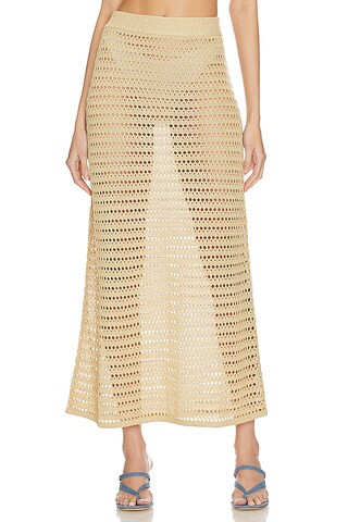Jalisa Open Stitch Maxi Skirt
                    
                    L'Academie | Revolve Clothing (Global)