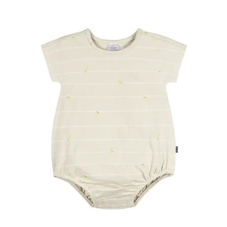 Modern Moments by Gerber Baby Boy Organic Dumpling Romper, Sizes 0/3 Months - 24 Months | Walmart (US)