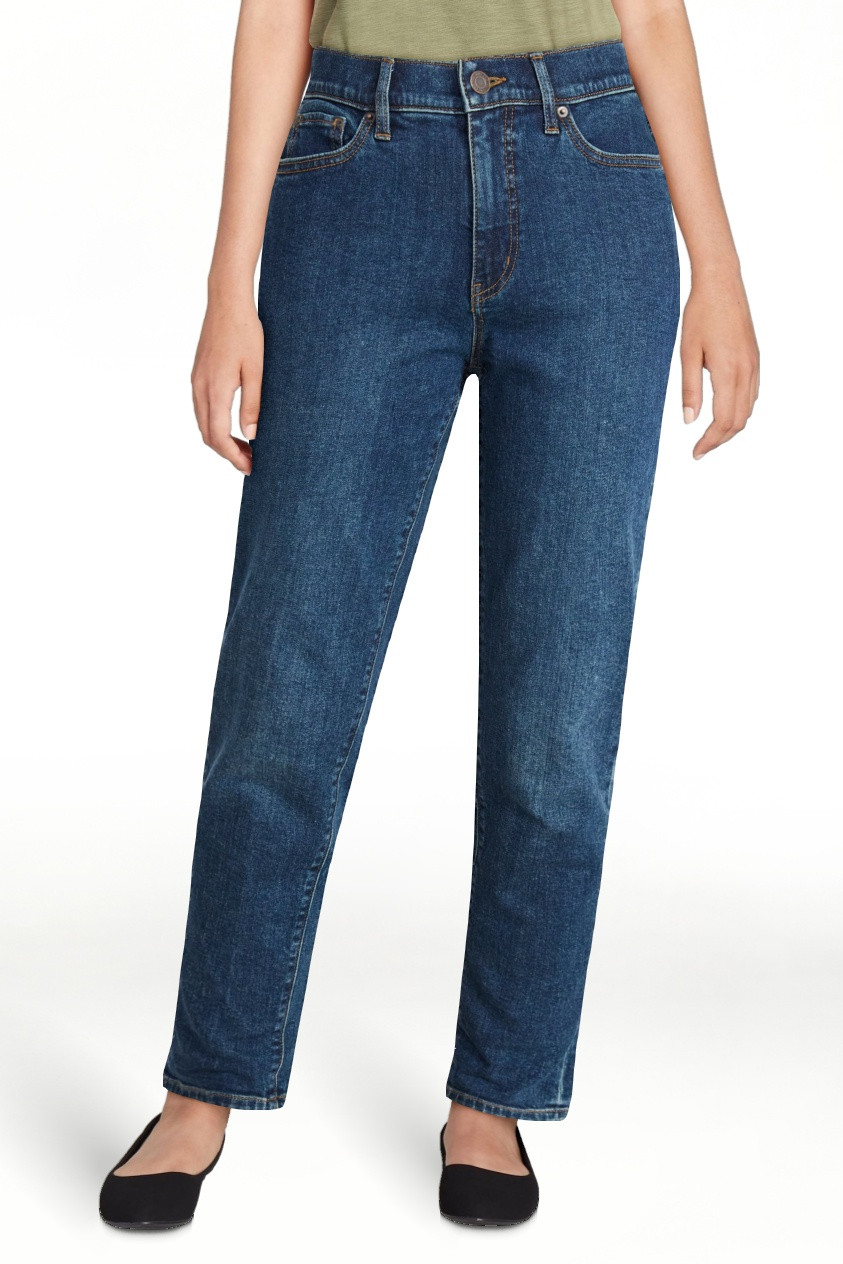 Time and Tru Women's Mid Rise Boyfriend Jeans, 26" Inseam, Sizes 0-22 | Walmart (US)