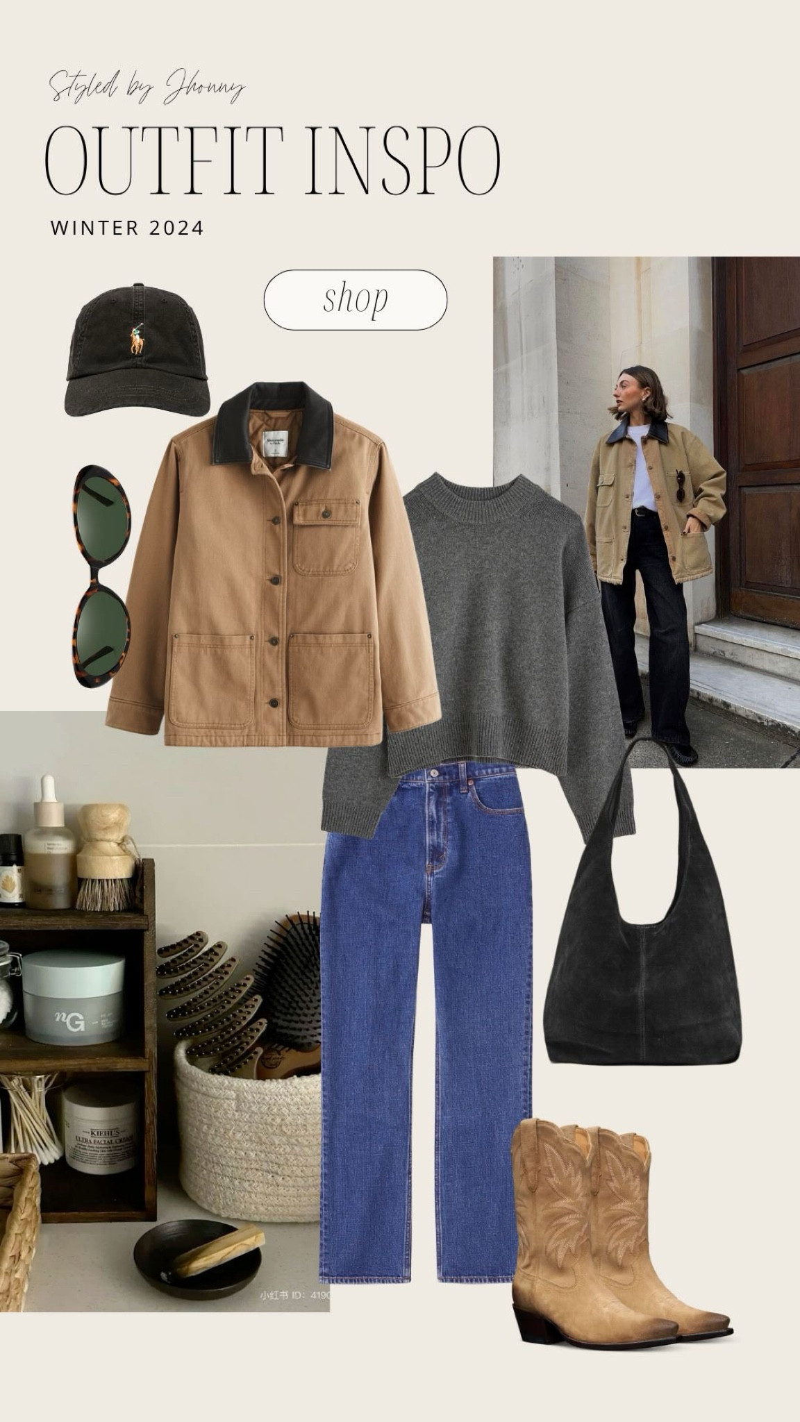 Casual winter outfit inspo! Warm winter outfit, winter outfit, jeans, boots.

#LTKStyleTip #LTKItBag #LTKShoeCrush